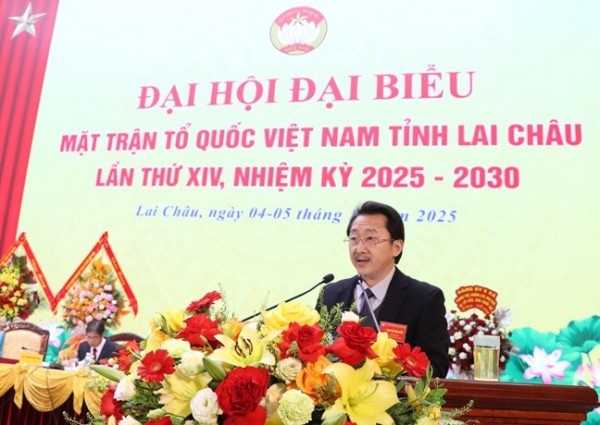 Ông Sùng A Hồ giữ chức Chủ tịch Ủy ban MTTQ Việt Nam tỉnh Lai Châu